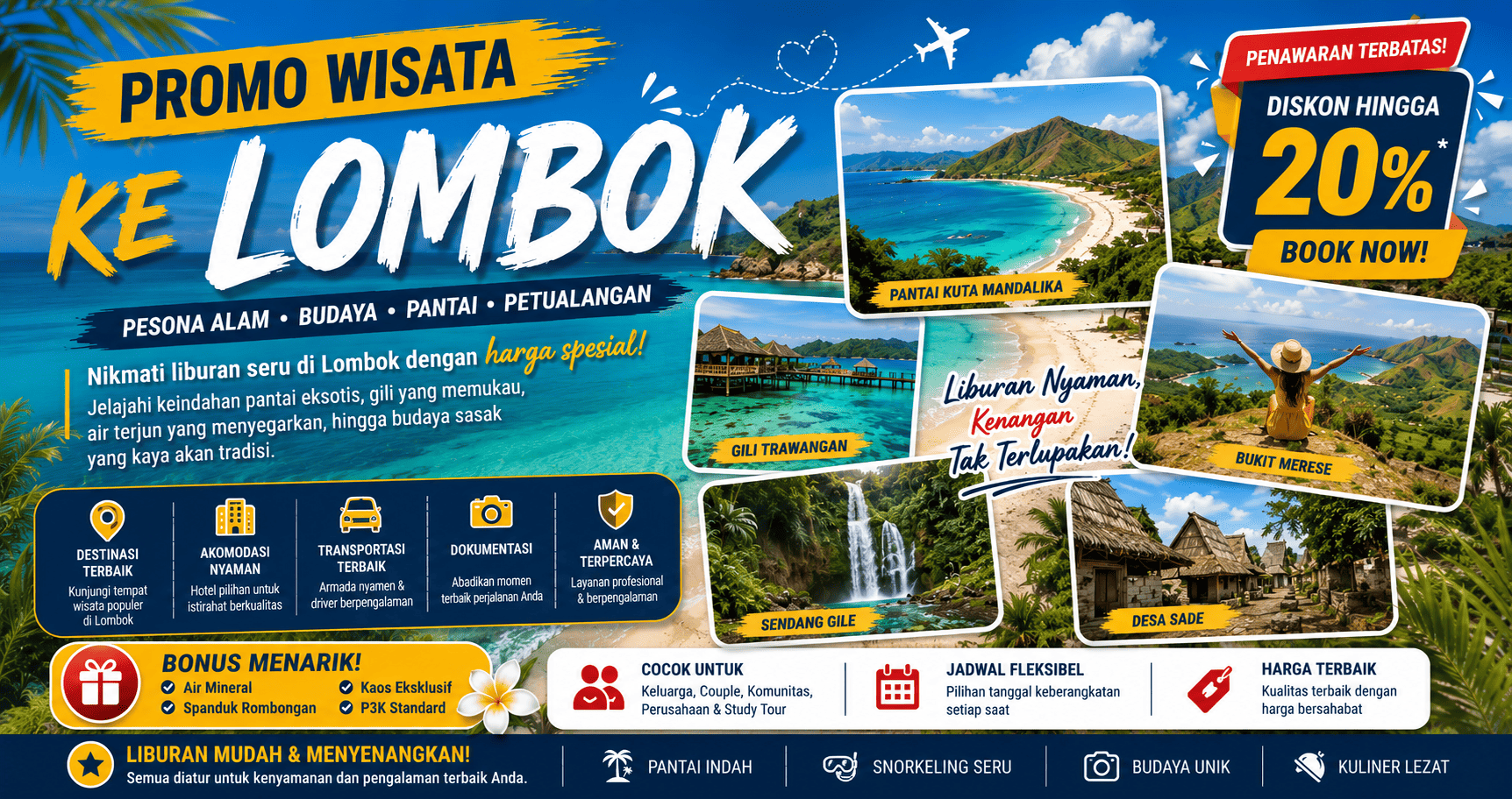 Promo Wisata Lombok